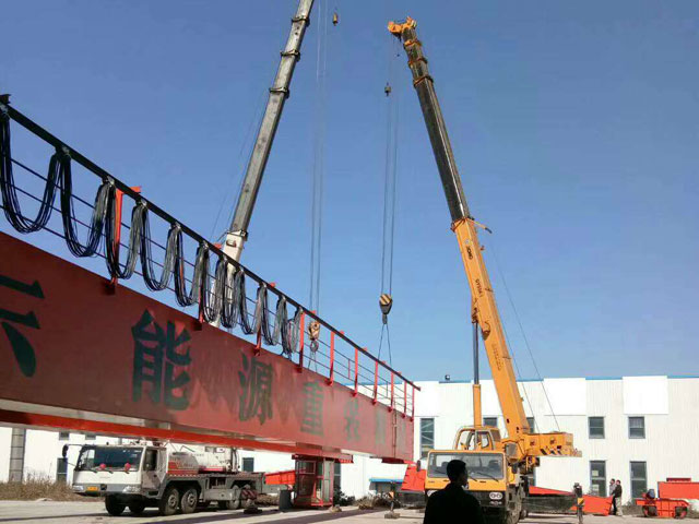 Shanneng Group's Dazu Remanufacturing Gantry Crane Project