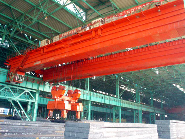 QC type electromagnetic bridge crane