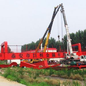 Taian Juheng Metal Gantry Crane Project