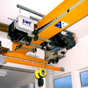 European electric single beam crane