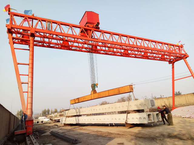 HMG type truss double girder gantry crane