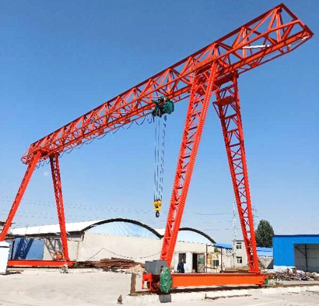 Mh type truss electric hoist gantry cranes