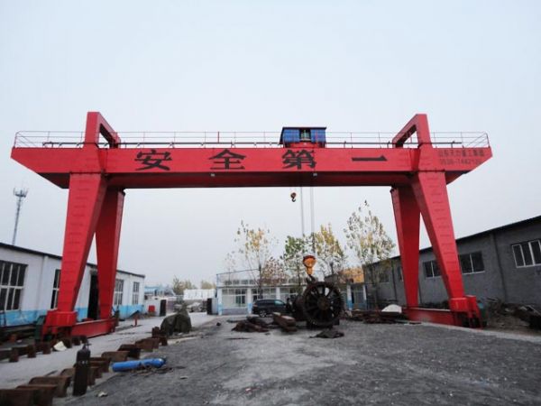 MGH electric hoist double beam gantry crane