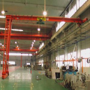 BMH electric hoist half gantry crane